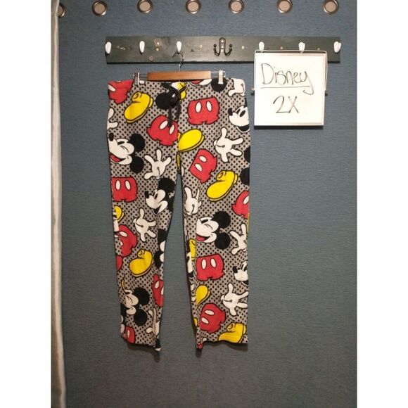 Disney plus sized soft pj pants Mickey mouse 2x * - Picture 1 of 3